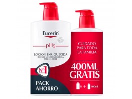 Imagen del producto Eucerin Family Pack pH5 loción enriquecida 1l+ 400ml