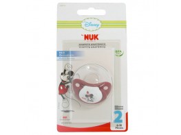 Imagen del producto Nuk chupete silicona Mickey talla 2 1u