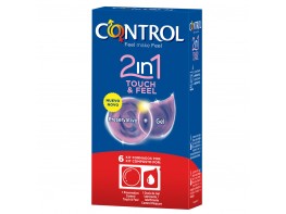 Imagen del producto Control preservativo touch-feel+lube 6uds