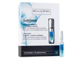 Imagen del producto Bella aurora sublime ampollas oxigeno + colageno marino