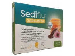 Imagen del producto Sv sediflu garganta 15 pastillas