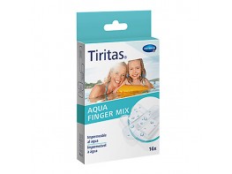 Imagen del producto Hartmann tiritas aqua finger mix 3 tamaños 16u