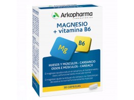 Imagen del producto Arkovital Magnesio 375mg + Vitamina B6 2 x 21 comprimidos