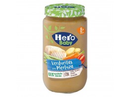 Imagen del producto Hero Baby tarrito de verduras con merluza sin gluten 235g