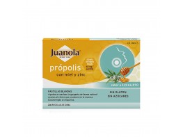 Imagen del producto Juanola propolis miel-zinc 24 pastillas