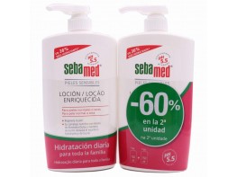 Imagen del producto Sebamed loción enriquecida pack duo 750ml.