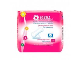 Imagen del producto Protegeslip farmaconfort algodón 24uds