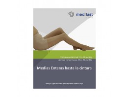 Imagen del producto Panty medilast normal negro t. gde.