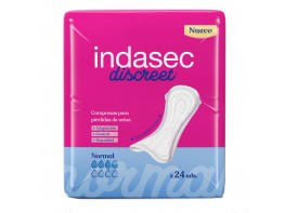 Imagen del producto Indasec discreet normal 24 unidades