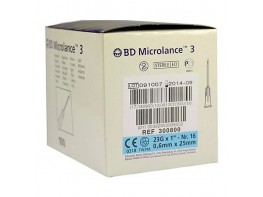 Imagen del producto BD Microlance bd aguja 0,6mmx25mm 100u