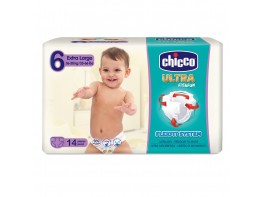 Chicco Pañal ultra fit extra largo 16-30kg 14uds
