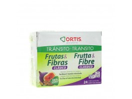 Ortis Frutas & fibras classic 24 cubos